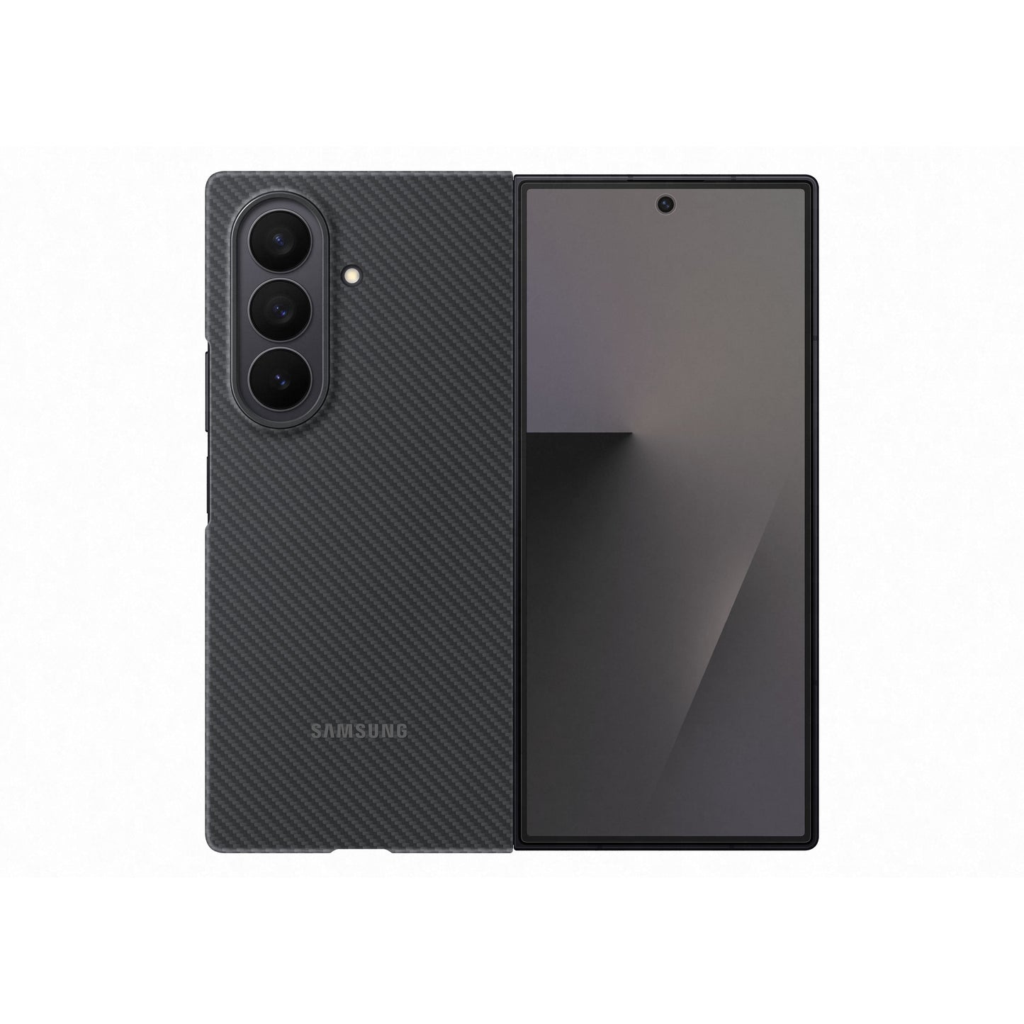 Samsung Galaxy Z Fold7 Carbon Shield Case, Black
