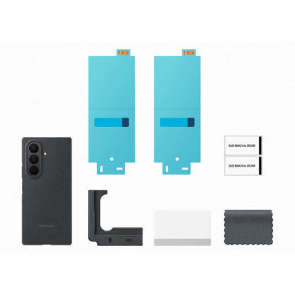 Samsung Galaxy Z Fold7 Carbon Shield Case, Black