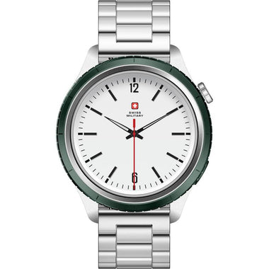 DOM 8 Smartwatch with Steel Strap – Green