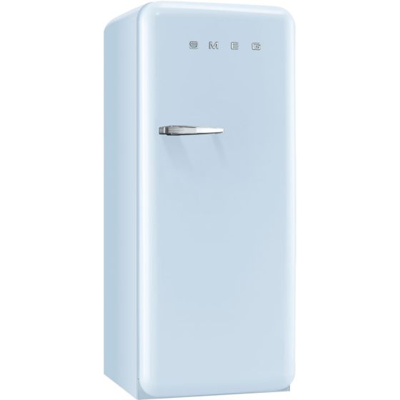 Smeg Single Door Refrigerator 281L, Pastel Blue, FAB28RPB5GA