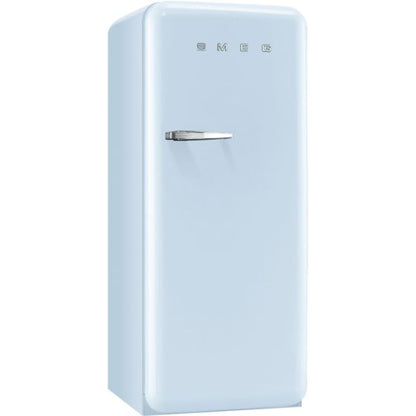 Smeg Single Door Refrigerator 281L, Pastel Blue, FAB28RPB5GA