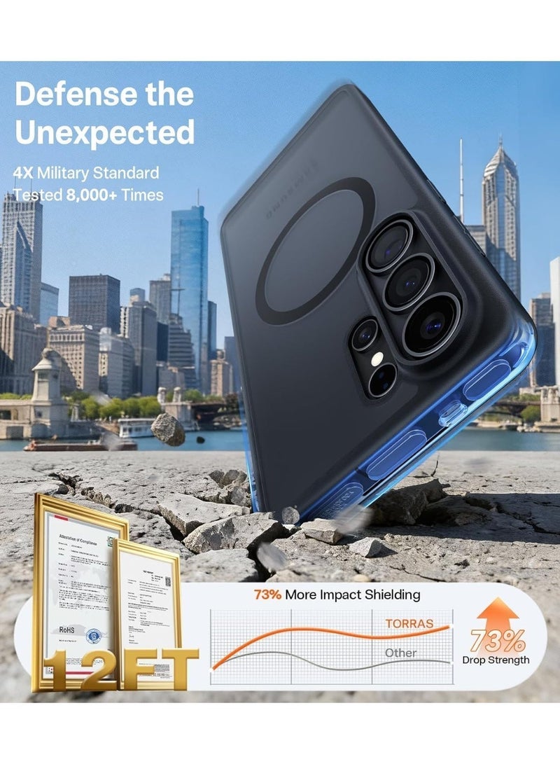 TORRAS Guardian Magnetic Case for Samsung Galaxy S26 Ultra - Black