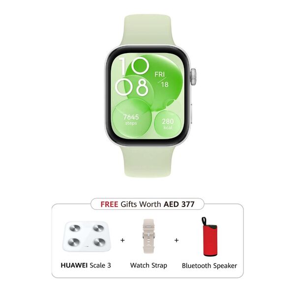 Huawei Watch GT Fit3 Fluoroelastomer Strap Green