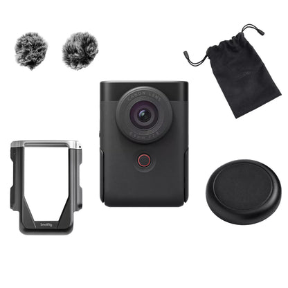 Canon PowerShot V10 Advanced Vlogging Kit, Black