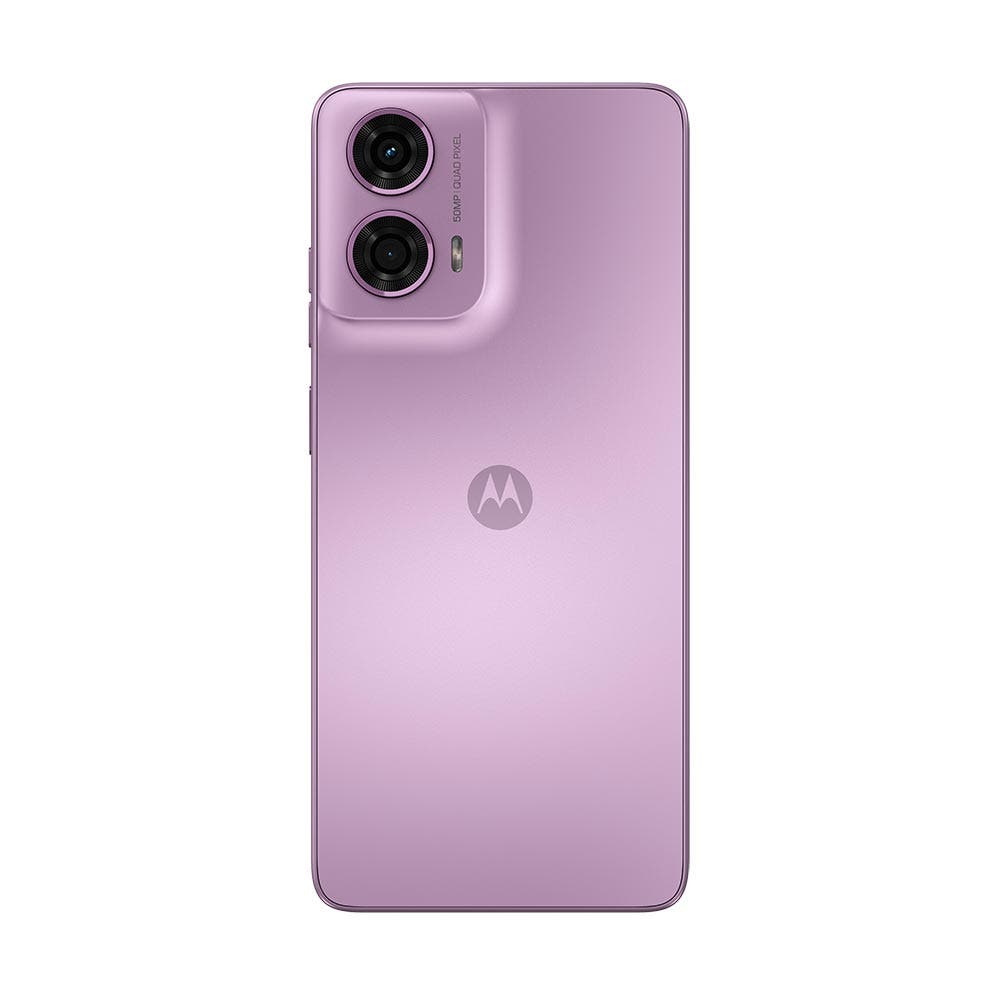 Motorola  G24 4G Smartphone, 8GB RAM, 128 GB Storage, 6.56 inches display, 50MP+2MP Camera, Android 14, Pink Lavender