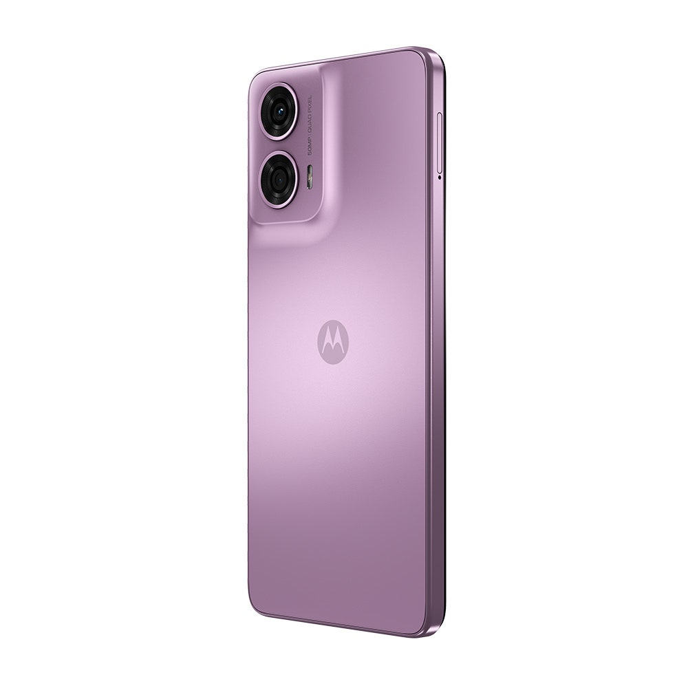 Motorola  G24 4G Smartphone, 8GB RAM, 128 GB Storage, 6.56 inches display, 50MP+2MP Camera, Android 14, Pink Lavender