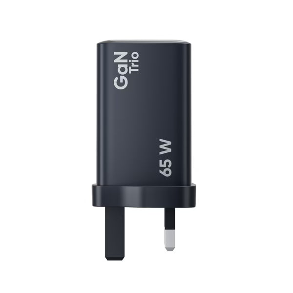 MYX PRO GANTRIO 65W 3IN1 FAST GAN CHARGER BLK
