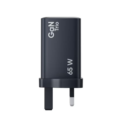 MYX PRO GANTRIO 65W 3IN1 FAST GAN CHARGER BLK
