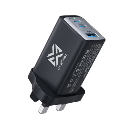 MYX PRO GANTRIO 65W 3IN1 FAST GAN CHARGER BLK