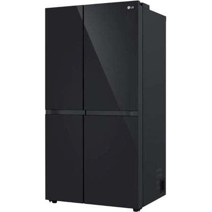 LG Side By Side Refrigerator 650L, Wi-Fi, Black, GR-B267DBM3