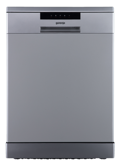 GORENJE Freestanding Dishwasher, 14 Place Settings, Stainless Steel, GS643E10SME