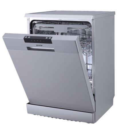 GORENJE Freestanding Dishwasher, 14 Place Settings, Stainless Steel, GS643E10SME
