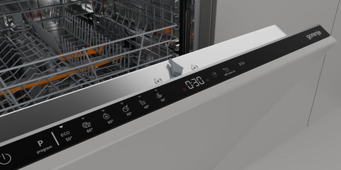 Gorenje Fully Integrated Built-In Dishwasher, 14 Place Settings, White, GV642D65