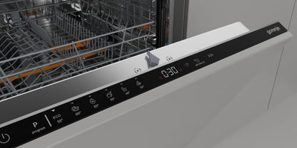 Gorenje Fully Integrated Built-In Dishwasher, 14 Place Settings, White, GV642D65