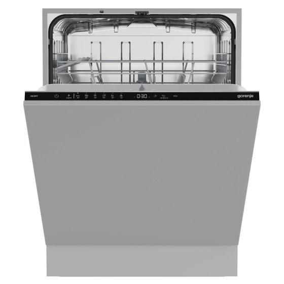 Gorenje Fully Integrated Built-In Dishwasher, 14 Place Settings, White, GV642D65