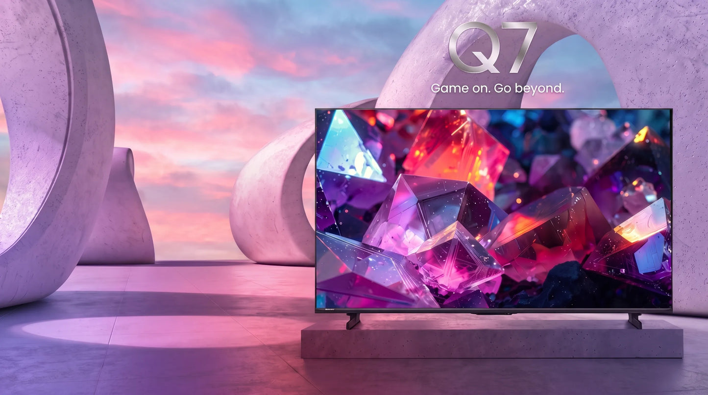 Hisense 65" Q7S 4K Hi-QLED Smart TV, Native 144Hz, Dolby Vision, AMD FreeSync Premium, VIDAA U9