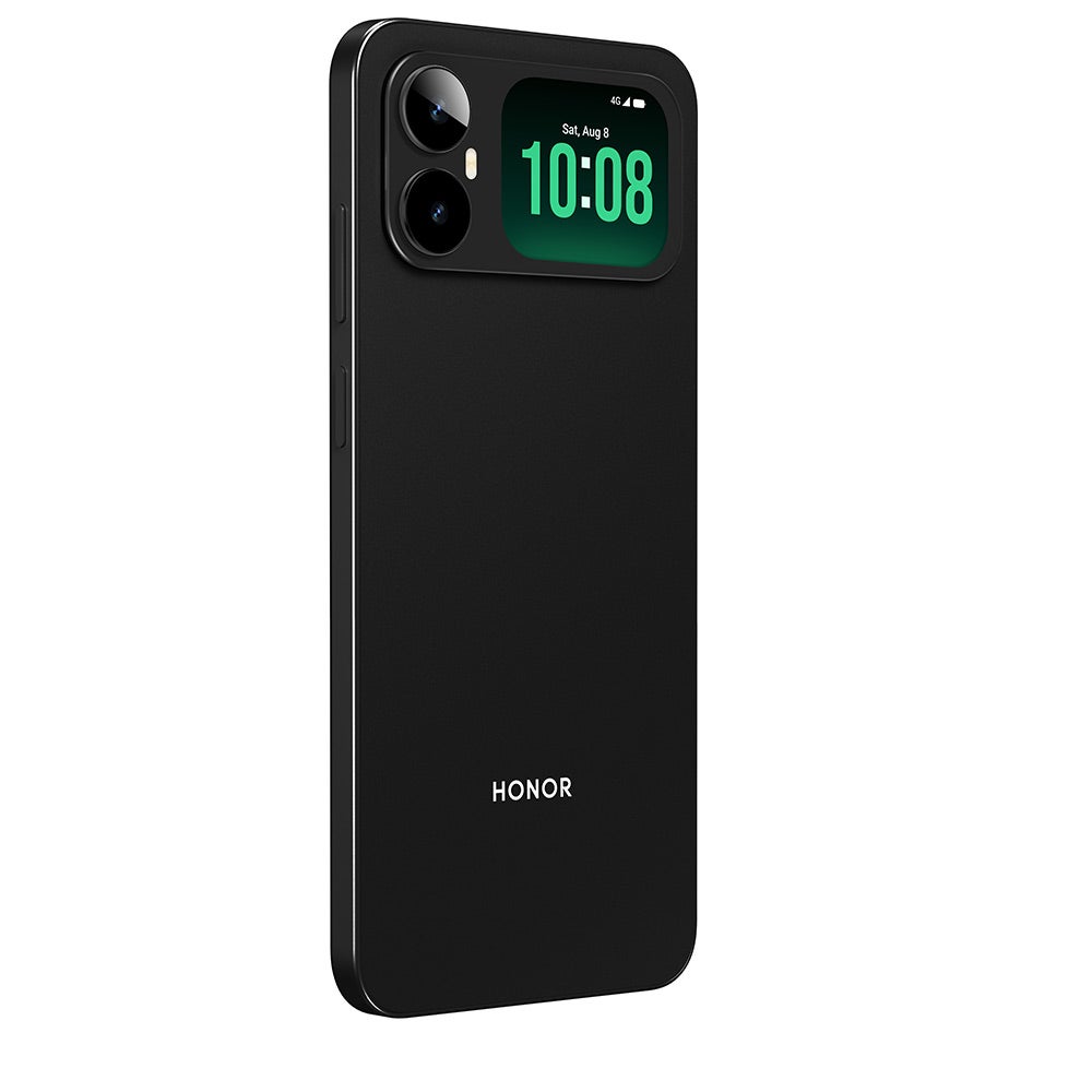 Honor Play20A — 4GB / 64GB 4G, 120Hz IPS LCD, 5000mAh, 13MP Camera, Unique Rear Display (Midnight Black)
