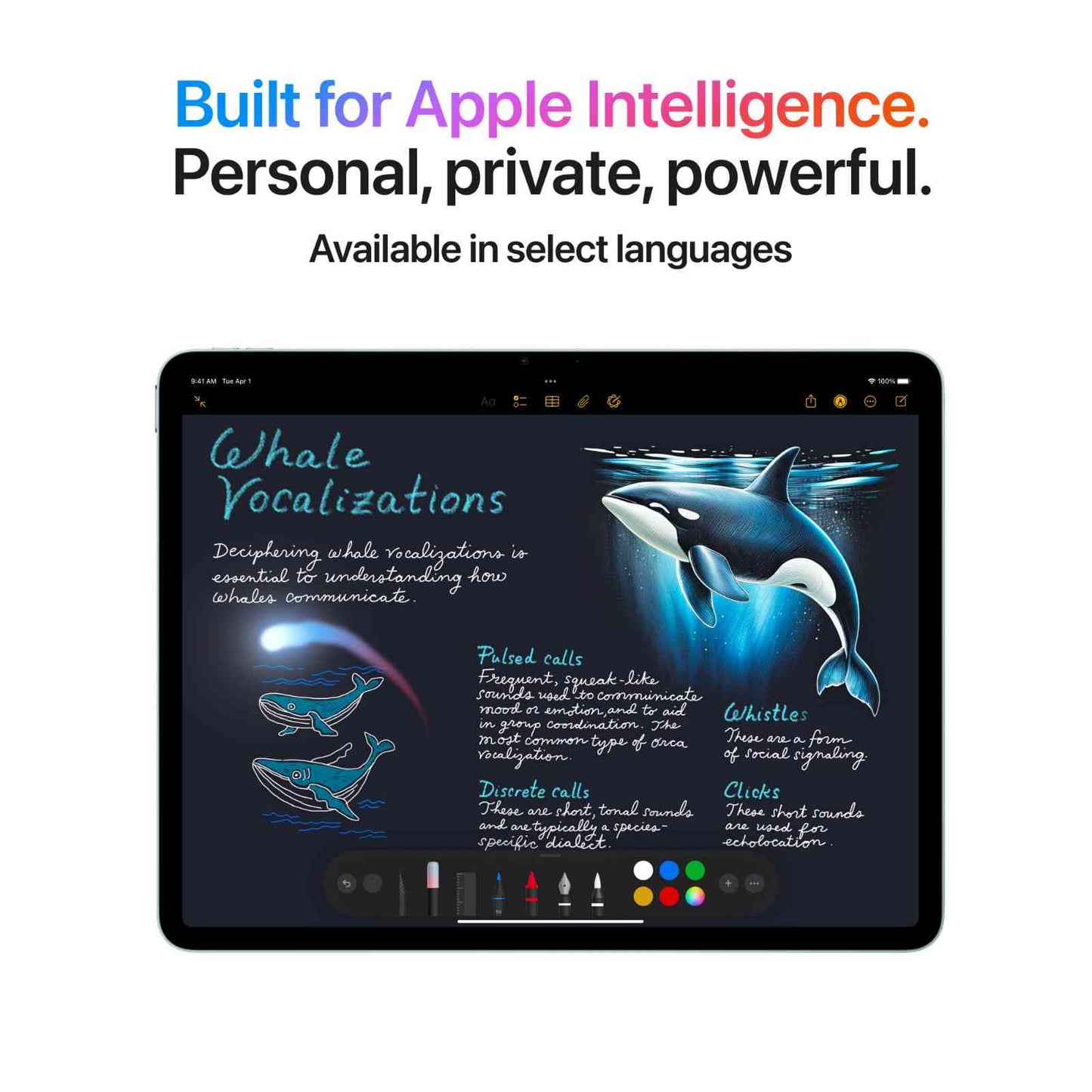 Apple iPad Air 13 M3 Chip, 512GB Storage, Wi-Fi, Starlight, UAE Version