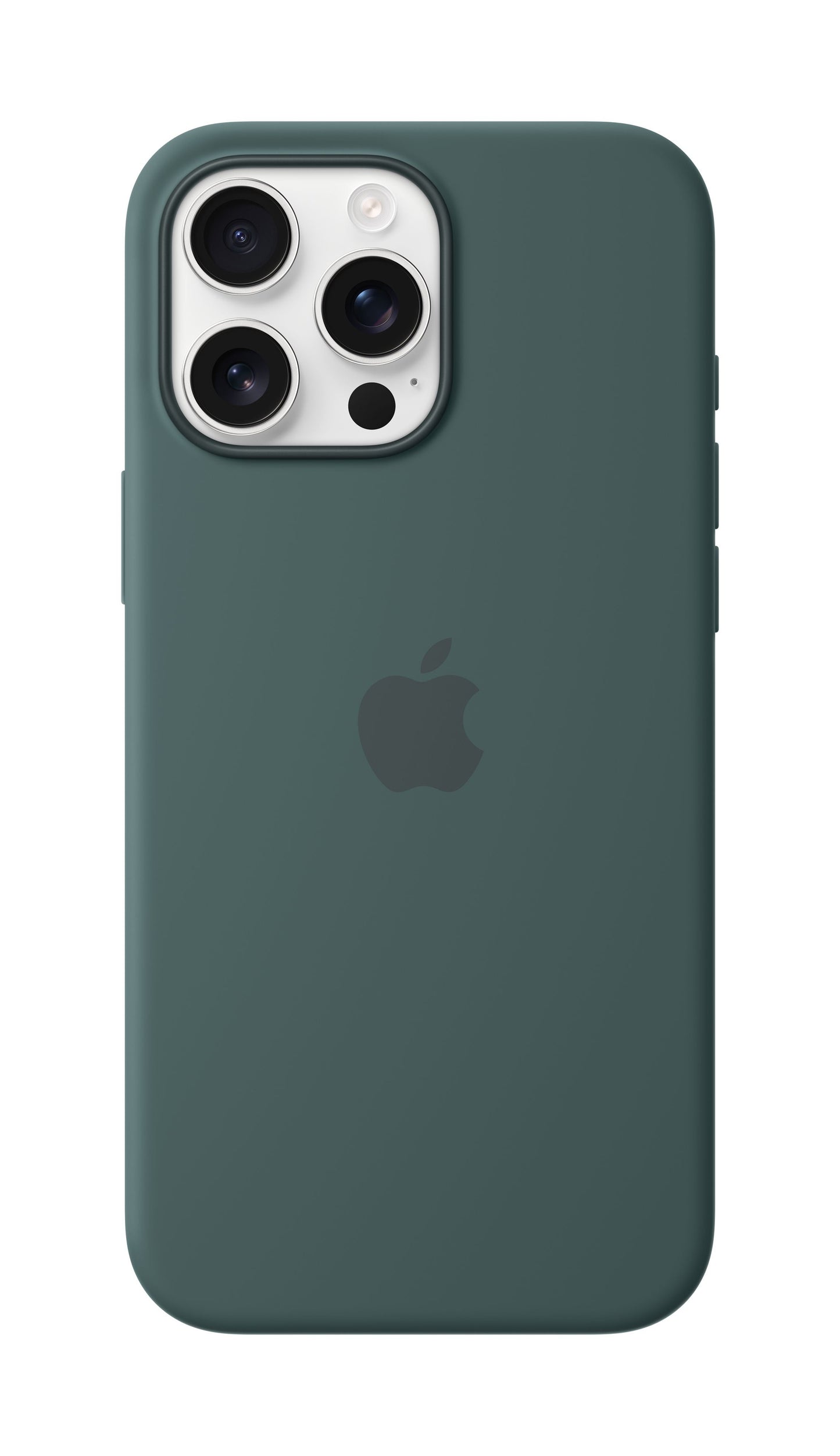iPhone 16 Pro Max Silicone Case with MagSafe - Lake Green