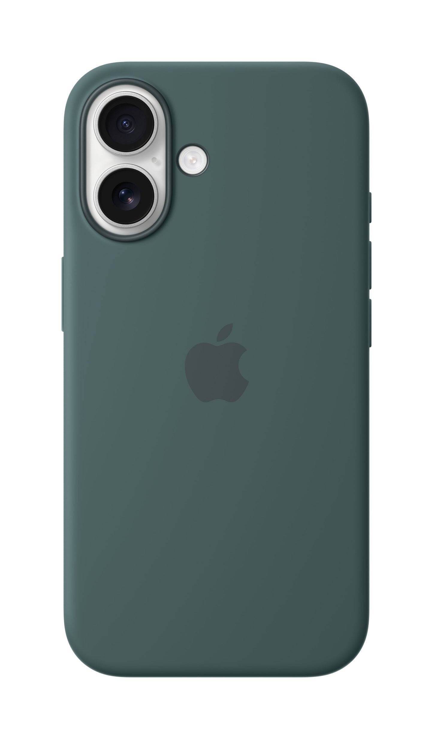iPhone 16 Silicone Case with MagSafe - Lake Green