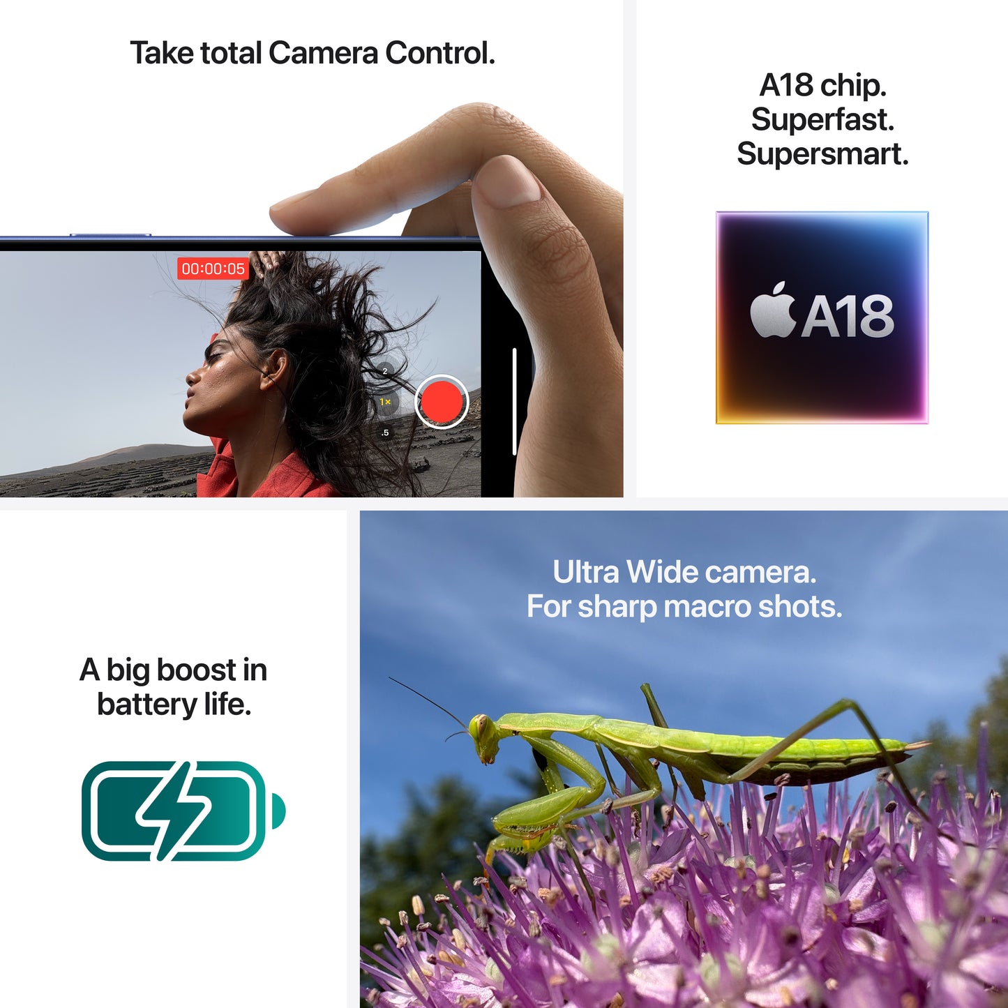 Apple iPhone 16 128GB White - UAE Version