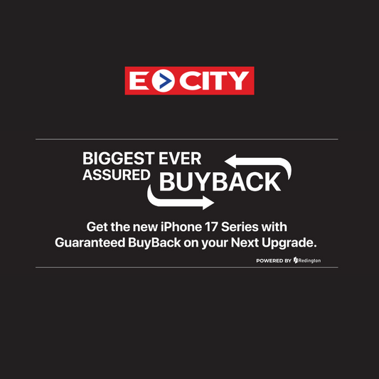Assured BuyBack upto 35% for iPhone Air & iPhone 17 Series - 3 Years