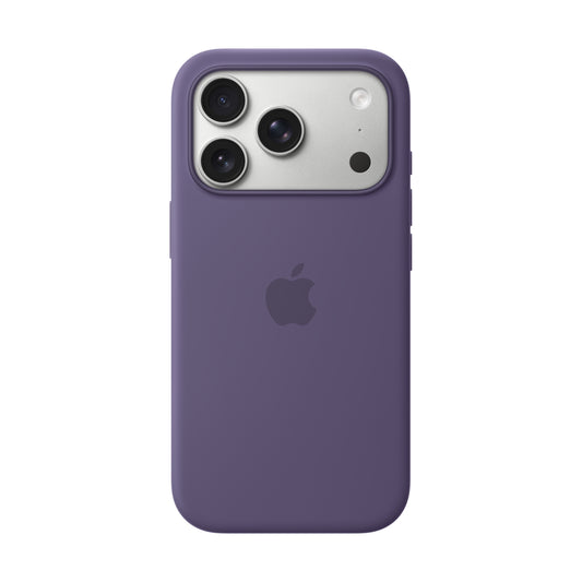 Apple iPhone 17 Pro Silicone Case with MagSafe, Purple Fog