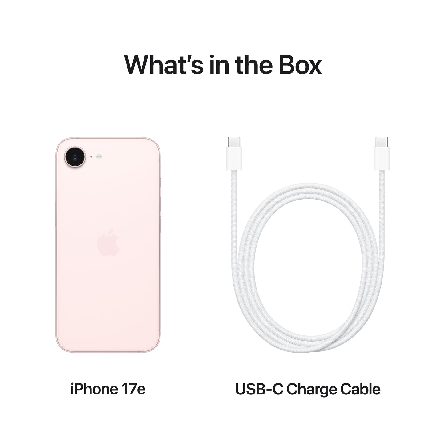 Apple iPhone 17e 256GB 5G Smartphone – Soft Pink