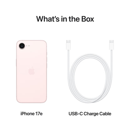 Apple iPhone 17e 256GB 5G Smartphone – Soft Pink
