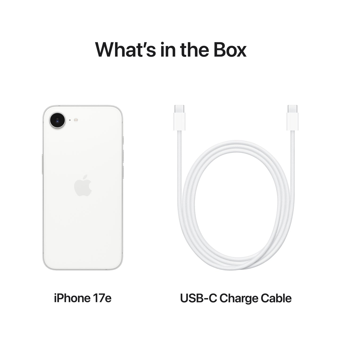 Apple iPhone 17e 256GB 5G Smartphone – White