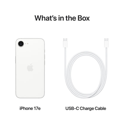 Apple iPhone 17e 512GB 5G Smartphone – White