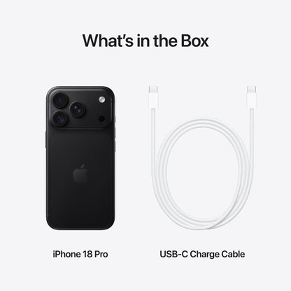 Apple iPhone 18 Pro 512GB Black