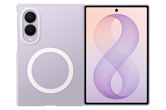 Samsung Galaxy Z Fold8 Clear Magnet Case Transparent