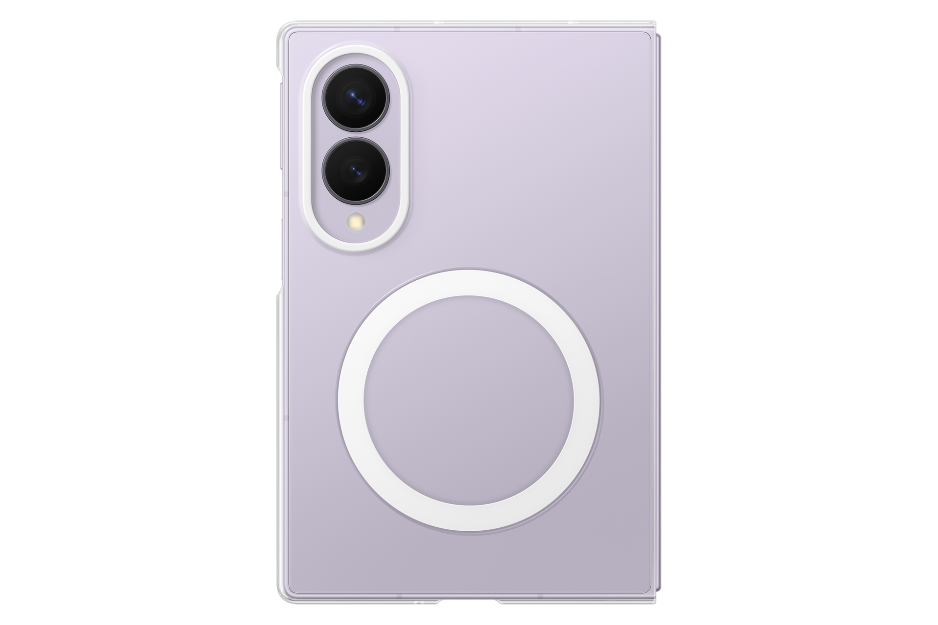 Samsung Z Fold8 Clear Magnet Case - Angle