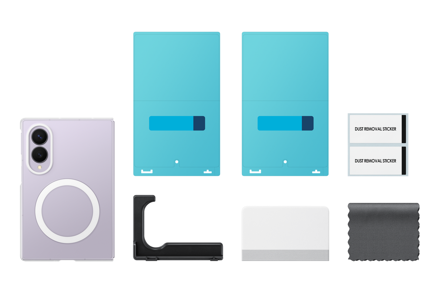 Samsung Z Fold8 Clear Magnet Case - Contents