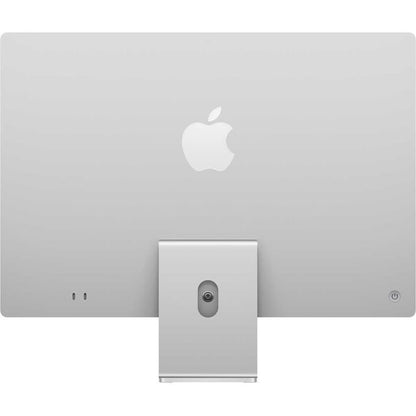 Apple iMac  24-inch (2024), M4 chip with 8-core CPU, 16GB RAM, 256GB SSD, 8-core GPU, 4.5K Retina Display, Eng-Arb Keyboard, UAE Version, Silver, MWUC3AB/A