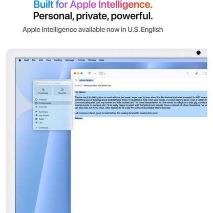 Apple iMac  24-inch (2024), M4 chip with 8-core CPU, 16GB RAM, 256GB SSD, 8-core GPU, 4.5K Retina Display, English Keyboard, UAE Version, Blue, MWUF3ZS/A