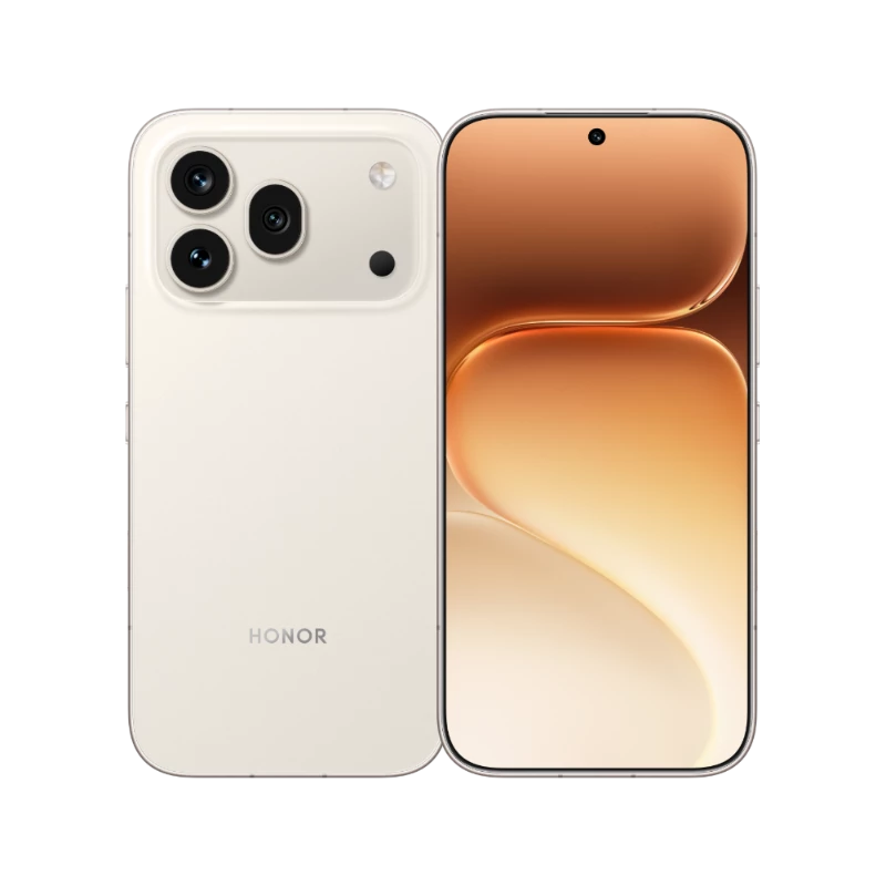 Honor 600 Pro Smartphone 12GB RAM, 512GB Storage – Golden White - UAE Version