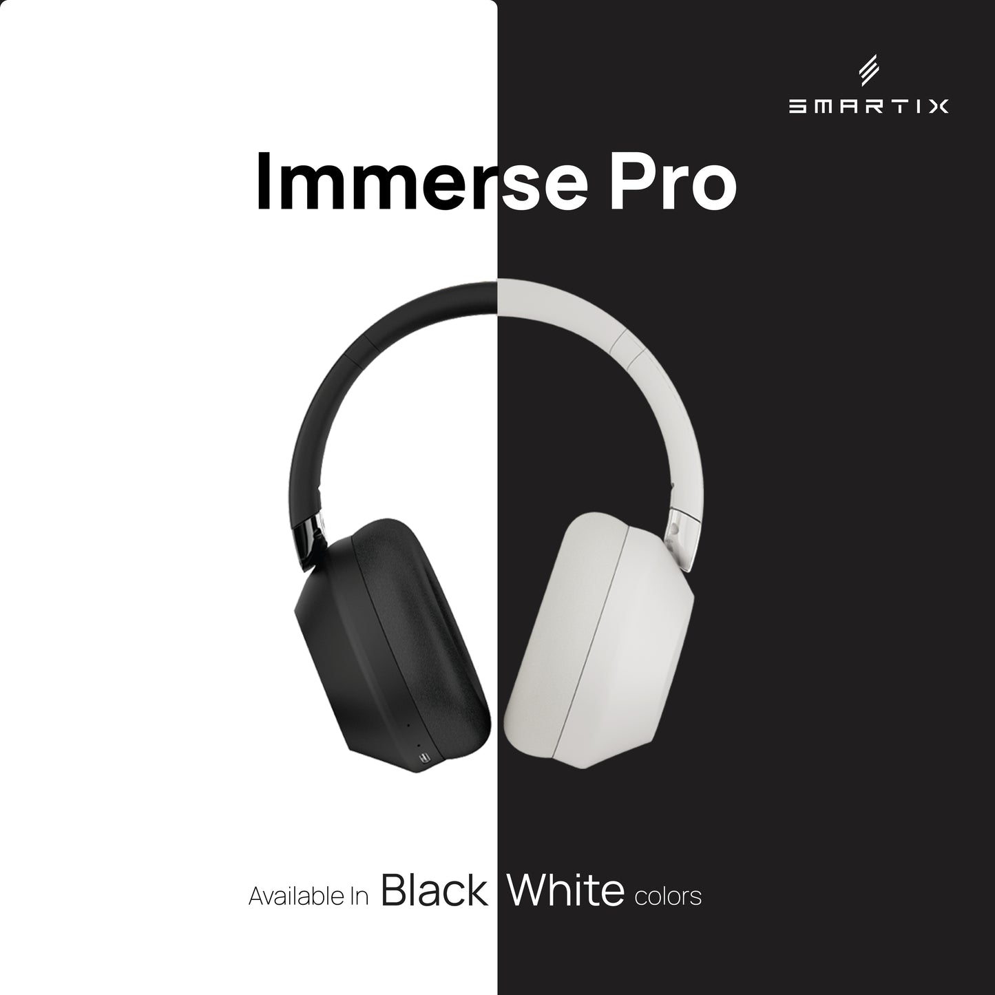 SoundPod SMBTHBK1 ANC Headphones Immerse Pro