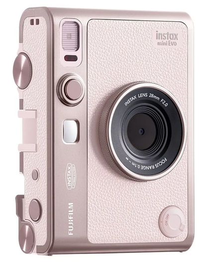 FUJIFILM INSTAX MINI EVO PINK CAMERA