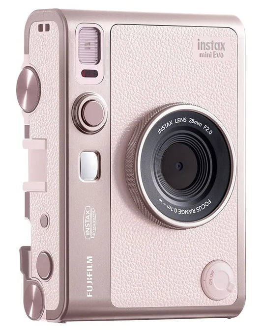 FUJIFILM INSTAX MINI EVO PINK CAMERA