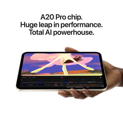 Pre-Order Apple iPad mini (A20 Pro) MJ6F4AB/A — 8.5" Super Retina XDR OLED, 128GB, Wi-Fi 7 (Midnight)