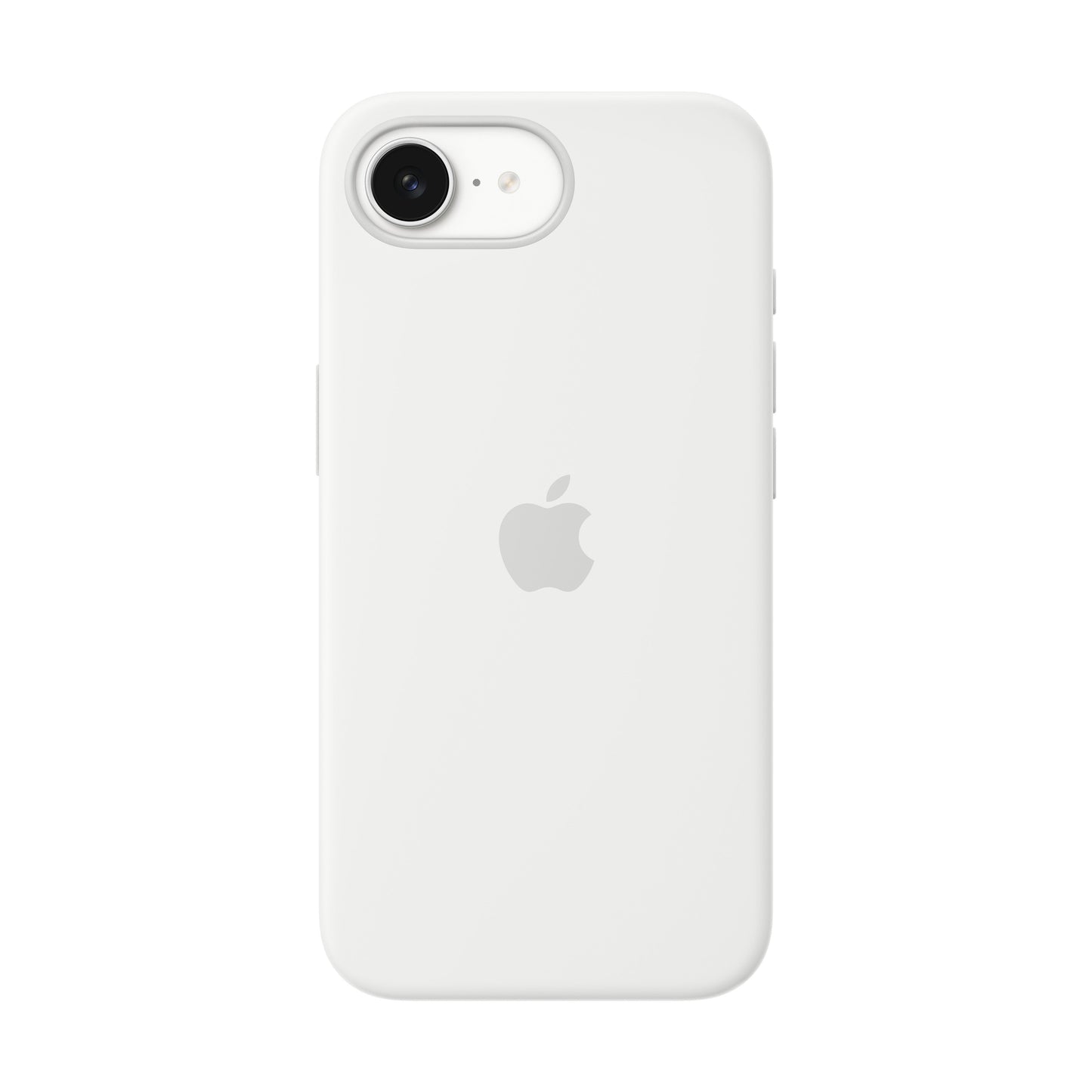 Apple iPhone 16e Silicone Case, White