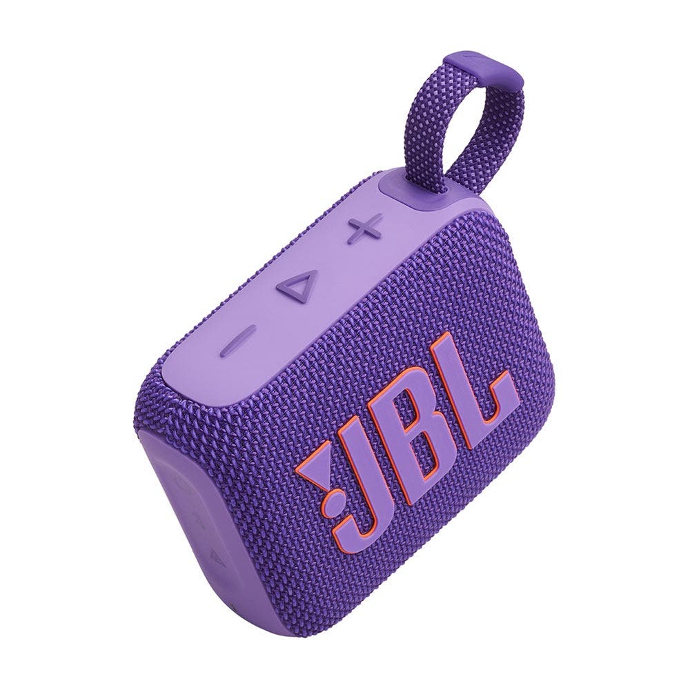 JBL Go4 Ultra Portable Waterproof Speaker, Purple