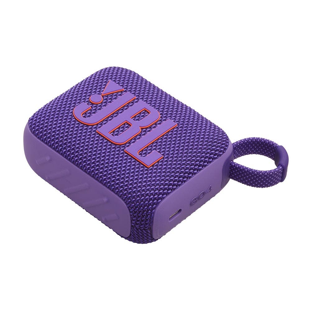 JBL Go4 Ultra Portable Waterproof Speaker, Purple