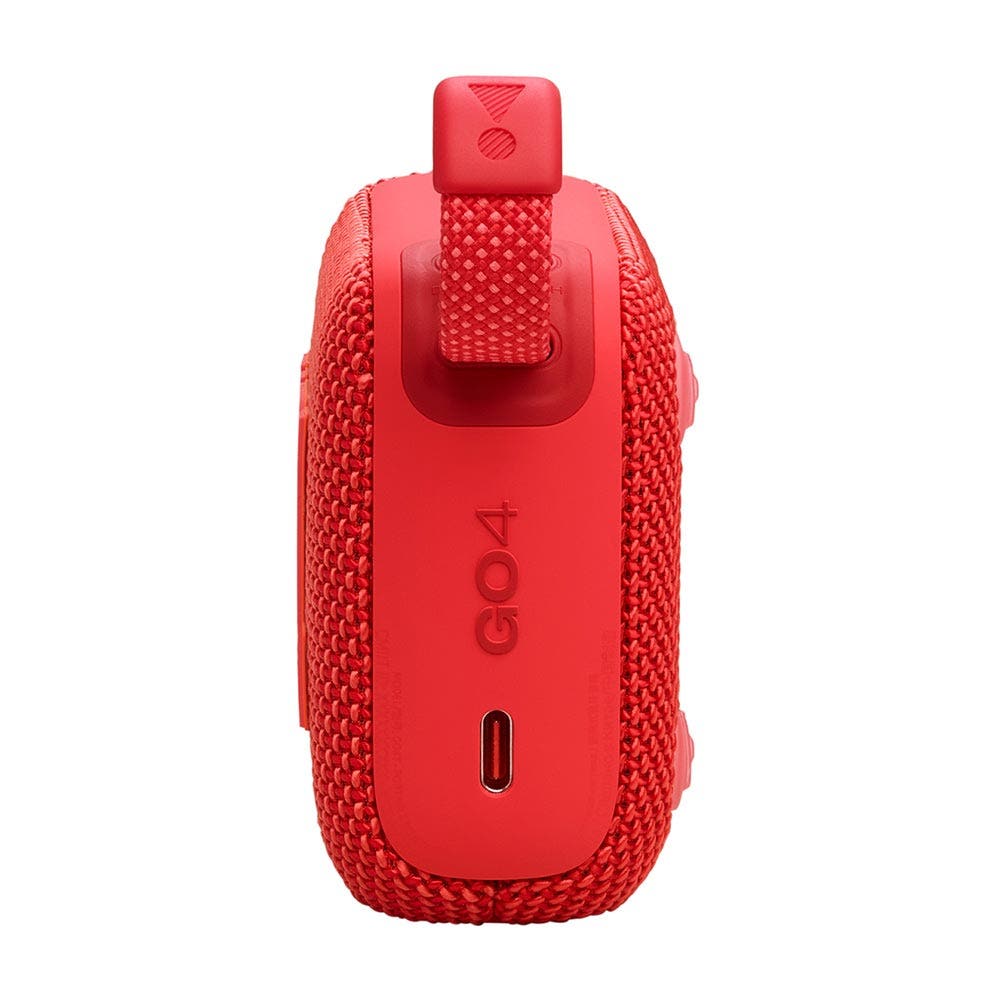 JBL Go4 Ultra Portable Waterproof Speaker, Red