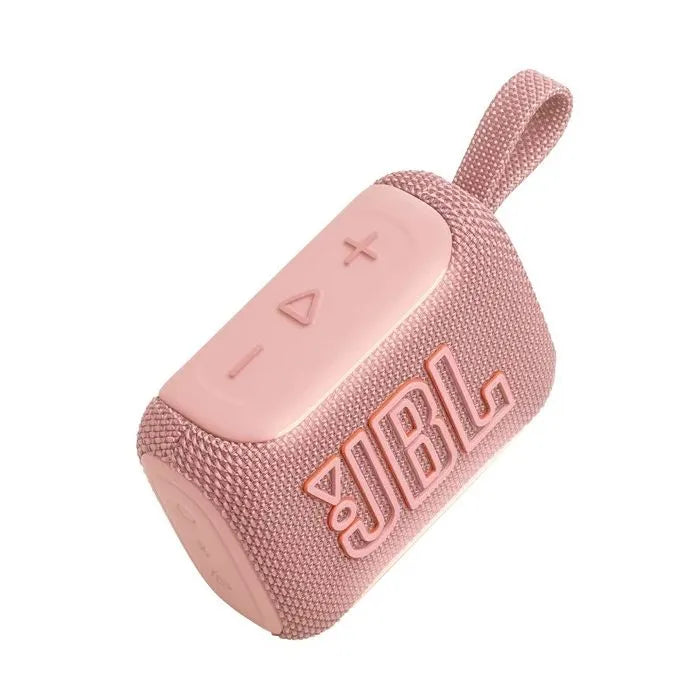 JBL Go 5 Portable Bluetooth Speaker – IP68, 10H Playtime, Pink