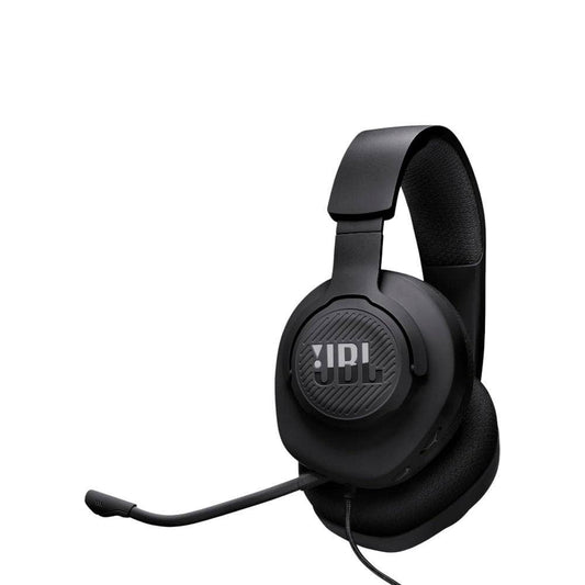 JBL Quantum 100M2 Gaming Headset — 40mm Driver, Detachable Mic, 3.5mm Universal (Purple)