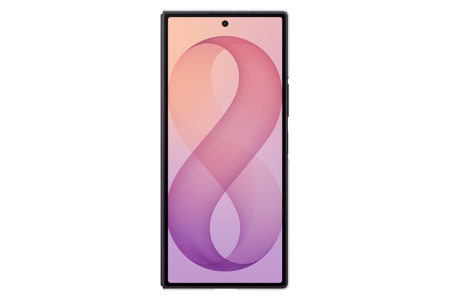 Samsung Z Fold8 Ultra Clear Magnet Case - Front