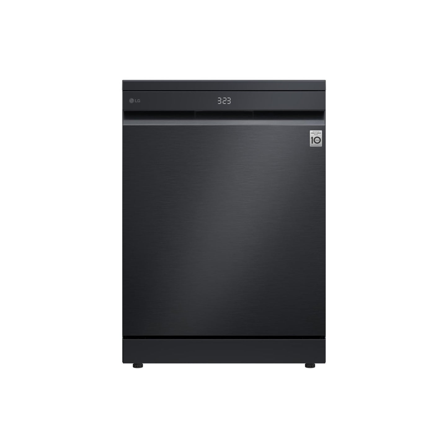LG 14 Place Settings QuadWash Dishwasher with TrueSteam, Auto Open Dry and Heat Dry, Matte Black, DFC287HMS